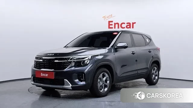 Kia The New Seltos 2023 Серый из Кореи