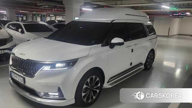 Kia Carnival 4th generation 2023 Белый из Кореи