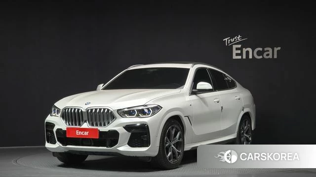 BMW X6 (G06) 2022 Белый из Кореи