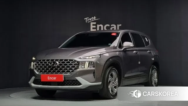Hyundai The New Santa Fe 2022 Серый из Кореи