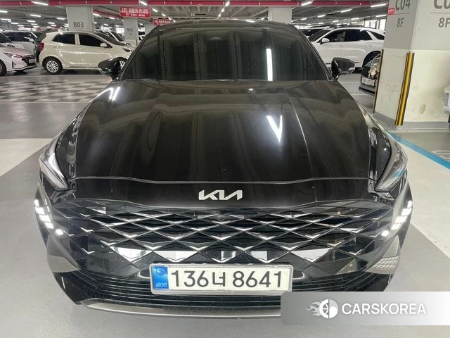Kia K8 Hybrid 2022 Черный из Кореи