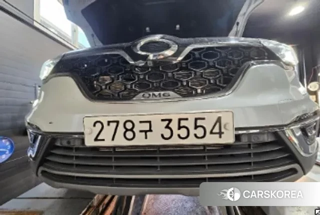 Renault Korea (Samsung) The New QM6 2022 Белый из Кореи