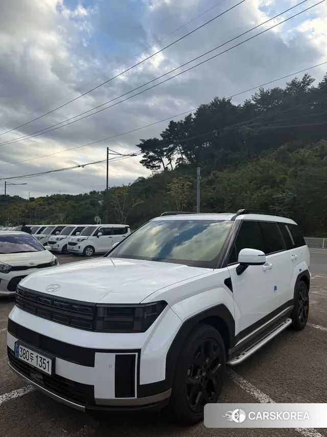 Hyundai Santa Fe (MX5) 2024 Белый из Кореи