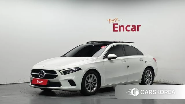 Mercedes-Benz A-Class W177 2020 Белый из Кореи