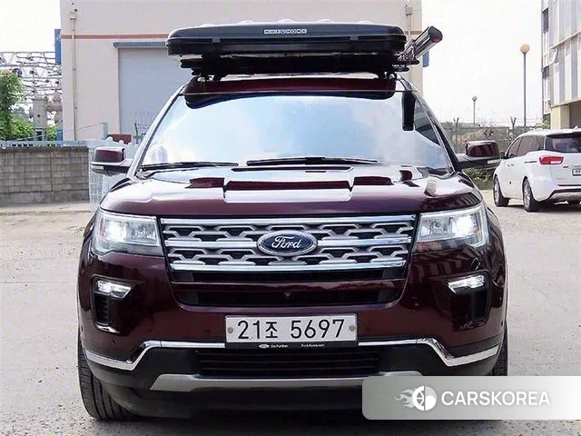 Ford Explorer 2018 Фиолетовый из Кореи