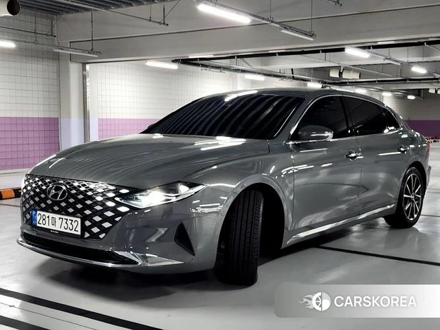 Hyundai The New Grandeur IG 2022 Темно-зеленый из Кореи