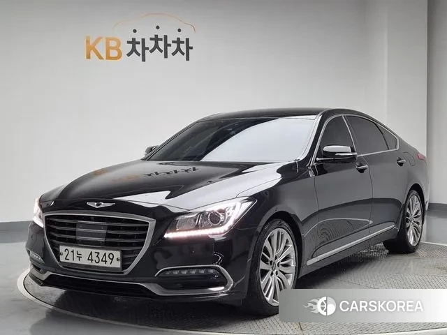 Genesis G80 2018 Черный из Кореи