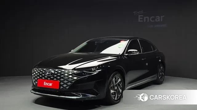 Hyundai The New Grandeur IG Hybrid 2022 Черный из Кореи