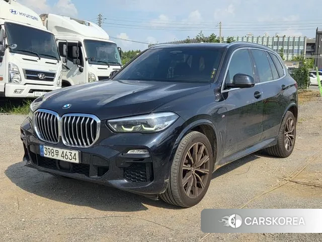 BMW X5 (G05) 2021 Черный из Кореи