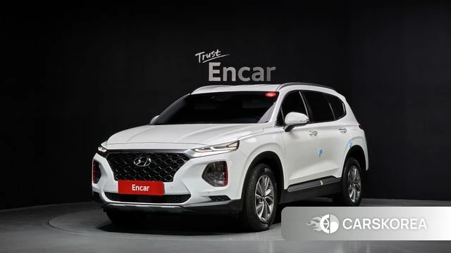 Hyundai Santa Fe TM 2020 Белый из Кореи