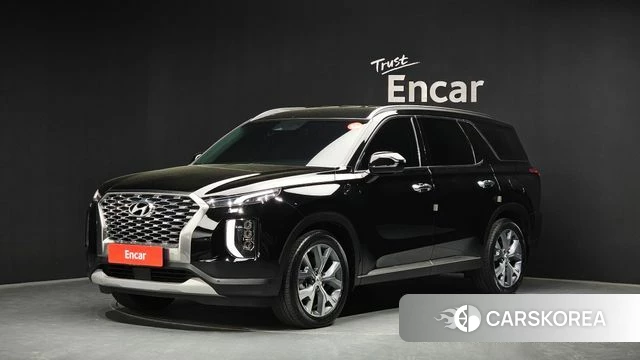 Hyundai Palisade 2019 Черный из Кореи