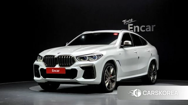 BMW X6 (G06) 2022 Белый из Кореи