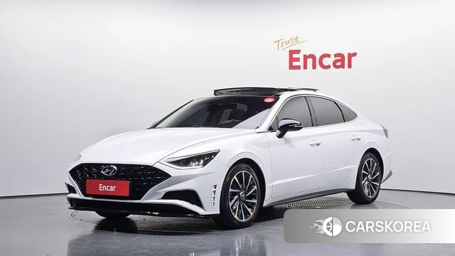 Hyundai Sonata (DN8) 2022 Белый из Кореи