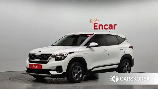 Kia Seltos 2021 Белый из Кореи