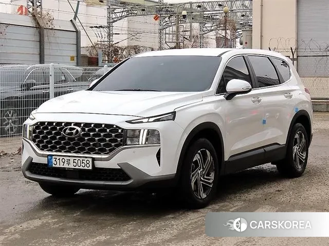 Hyundai The New Santa Fe 2021 Белый из Кореи