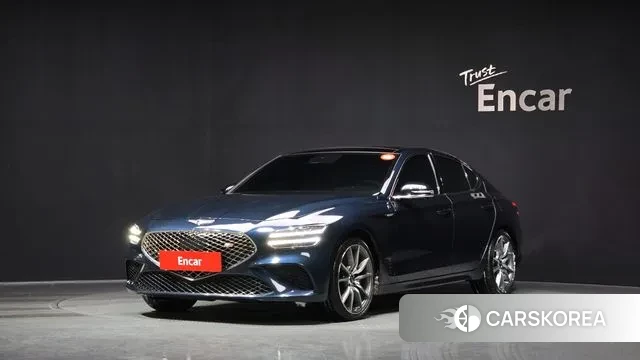 Genesis The New G70 2021 Небесно-голубой из Кореи