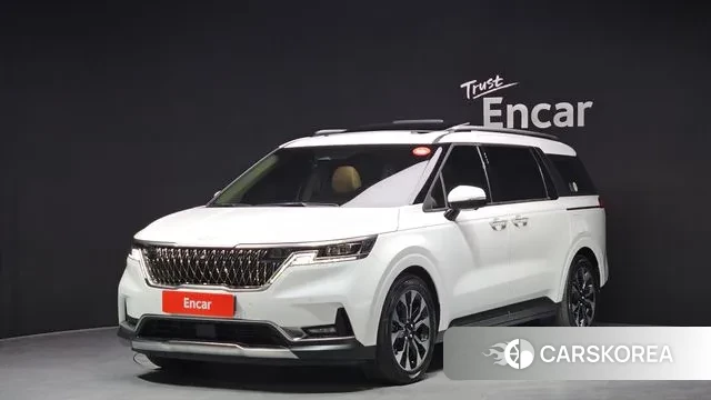 Kia Carnival 4th generation 2022 Белый из Кореи