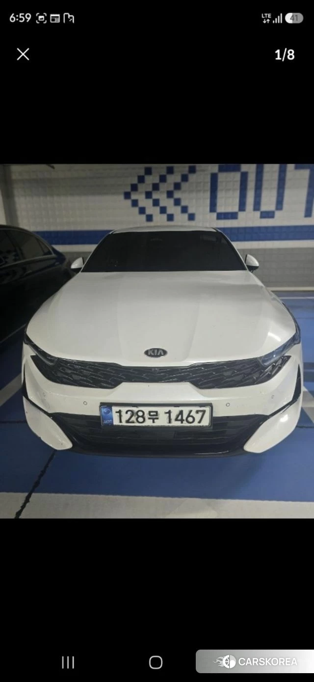 Kia K5 3rd generation 2020 Белый из Кореи