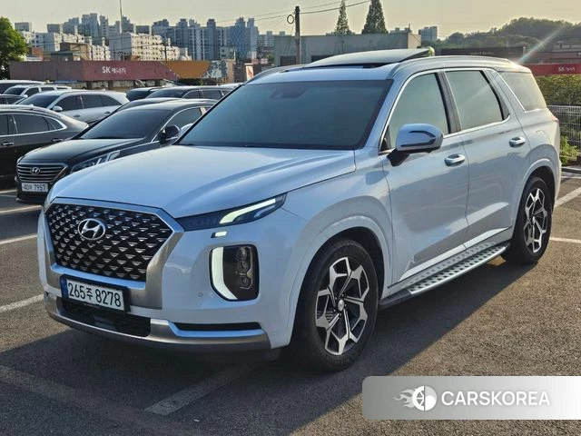Hyundai Palisade 2021 Белый из Кореи