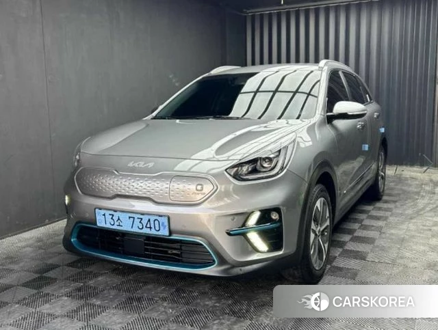 Kia Niro EV 2021 Серебристо-серый из Кореи