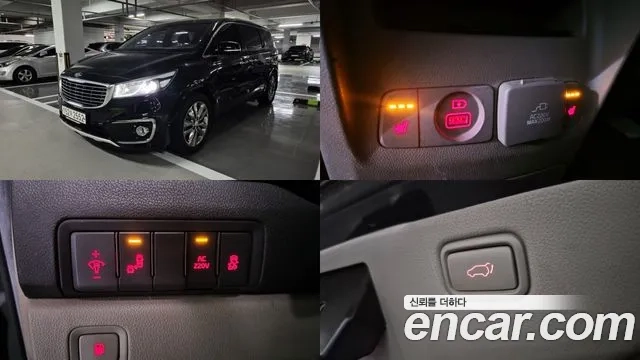 Kia All New Carnival 2018 Черный из Кореи
