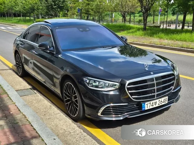Mercedes-Benz S-Class W223 2022 Черный из Кореи