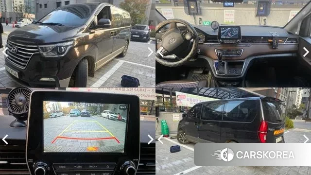 Hyundai The New Grand Starex 2018 Серый из Кореи