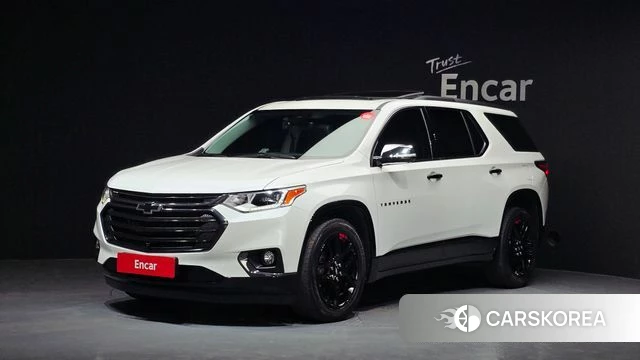 Chevrolet (GM Daewoo) Traverse 2020 Белый из Кореи