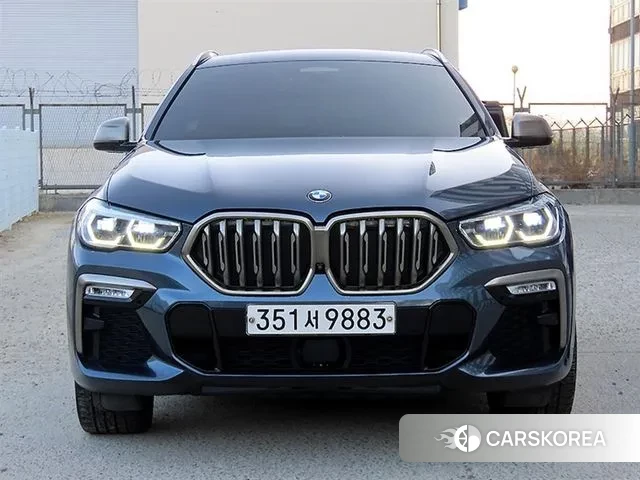 BMW X6 (G06) 2020 Синий из Кореи