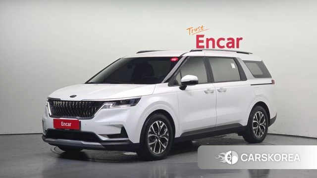 Kia Carnival 4th generation 2021 Белый из Кореи