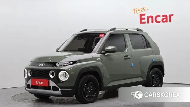 Hyundai Casper 2023 Темно-зеленый из Кореи