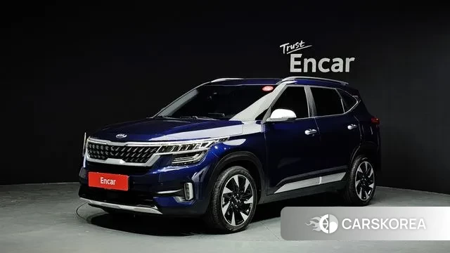 Kia Seltos 2020 Синий из Кореи