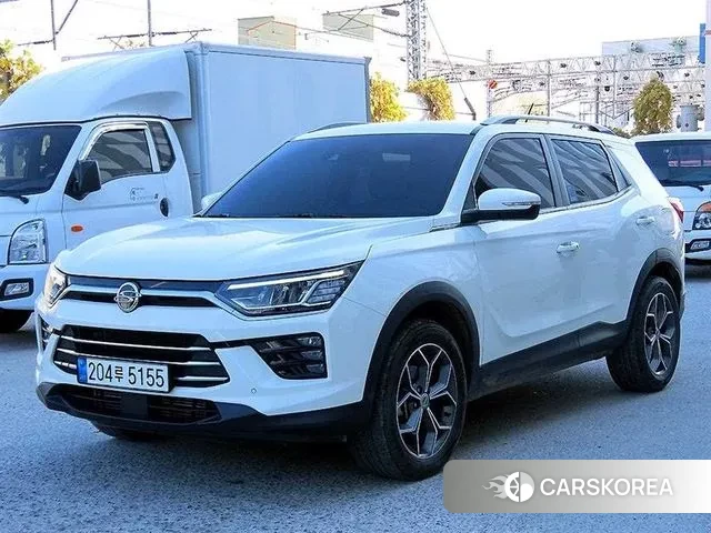Ssangyong Beautiful Korando 2022 Белый из Кореи