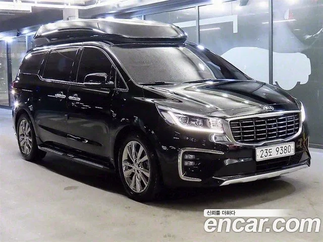 Kia The New Carnival 2019 Черный из Кореи