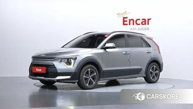 Kia Di Ol Nu Niro 2022 Серый из Кореи