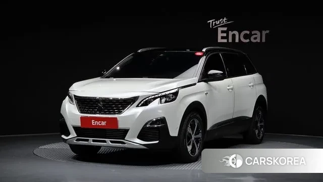 Peugeot 5008 second generation 2019 Белый из Кореи