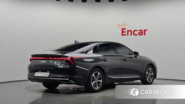 Kia K8 Hybrid 2023 Серый из Кореи