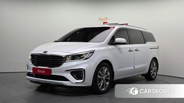 Kia The New Carnival 2018 Белый из Кореи