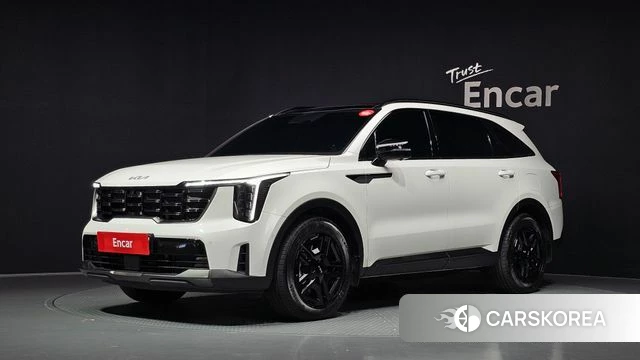 Kia The New Sorento 4th Generation 2025 Белый из Кореи