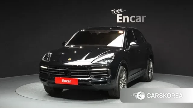 Porsche Cayenne (PO536) 2023 Черный из Кореи