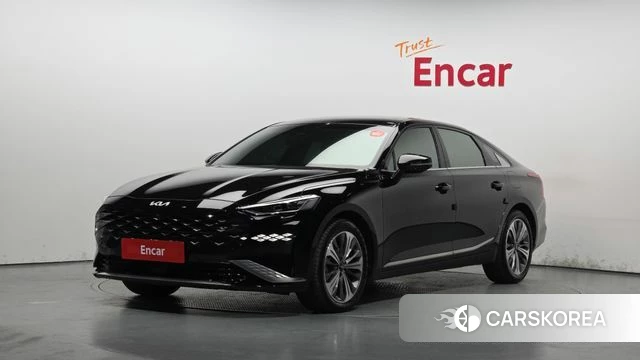 Kia K8 Hybrid 2024 Черный из Кореи