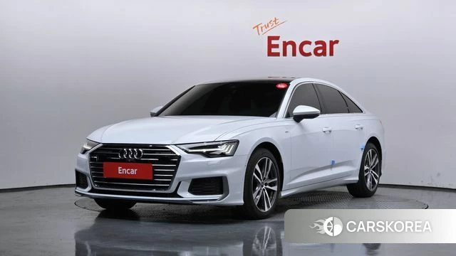Audi A6 (C8) 2023 Белый из Кореи