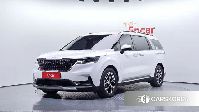 Kia Carnival 4th generation 2023 Белый из Кореи