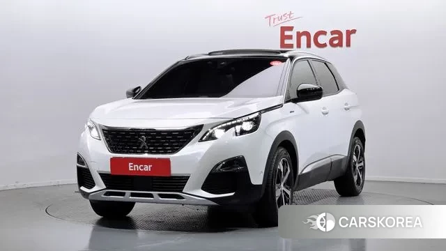 Peugeot 3008 second generation 2020 Белый из Кореи