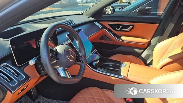 Mercedes-Benz S-Class W223 2023 Серебряный из Кореи