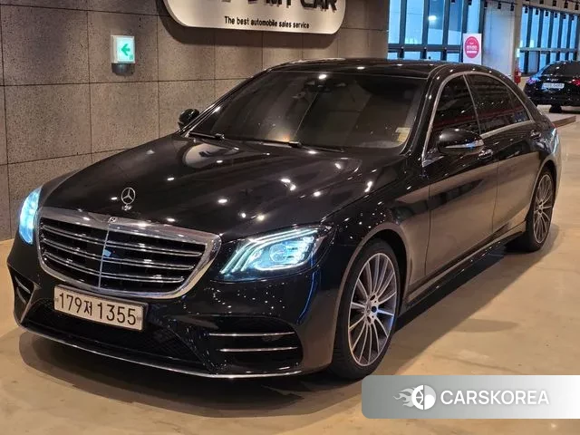 Mercedes-Benz S-Class W222 2018 Черный из Кореи