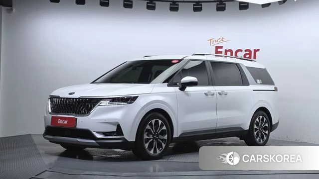 Kia Carnival 4th generation 2021 Белый из Кореи
