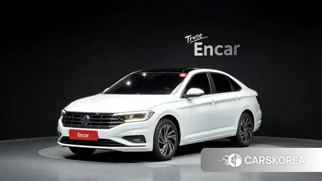 Volkswagen 7th Generation of Jetta 2021 Белый из Кореи