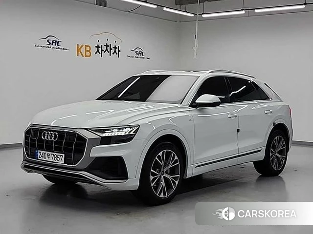 Audi Q8 (4M) 2021 Белый из Кореи