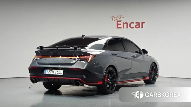 Hyundai The New Avante (CN7) 2024 Серый из Кореи
